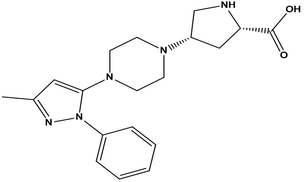Teneligliptin Carboxylic Acid Impurity